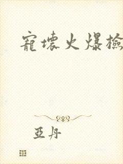 宠坏火爆检察官