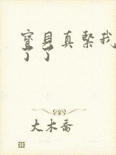 宝贝真紧我忍不了了