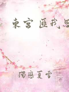东宫 匪我思存