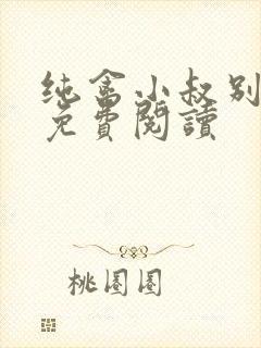 纯禽小叔别太猛免费阅读