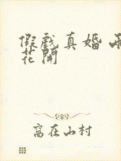 假戏真婚 两生花开