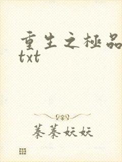 重生之极品公子txt