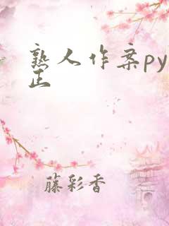 熟人作案py转正