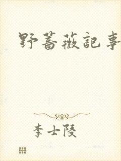 野蔷薇记事薄