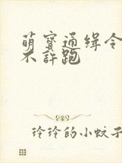 萌宝通缉令妈味不许跑