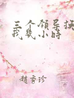 三个领导换着躁我几小时