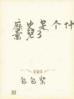 历史是个什么玩意儿3