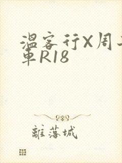 温客行X周子舒车R18