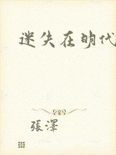 迷失在明代末年