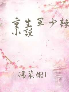 重生军少辣娇妻小说