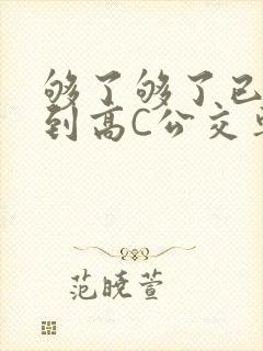 够了够了已经满到高C公交车
