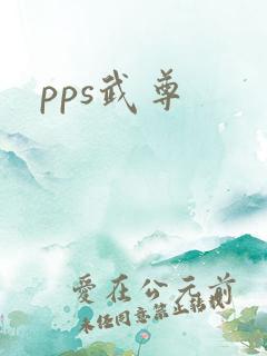 pps武尊