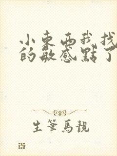 小东西我找到你的敏感点了