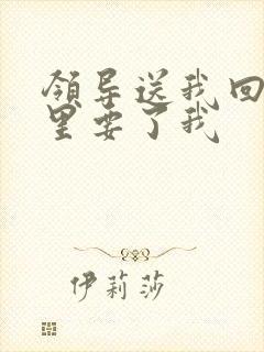 领导送我回家车里要了我