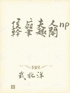 侯府夫人np高干笔趣阁