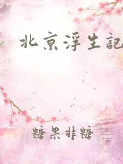 北京浮生记下载