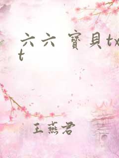 六六 宝贝txt