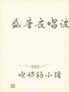 盛唐夜唱波波