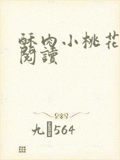 酥肉小桃花全文阅读