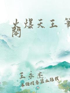 火爆天王 笔趣阁