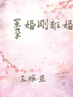 军婚刚离婚就怀孕