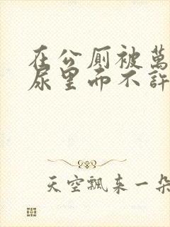 在公厕被万人c尿里面不许漏