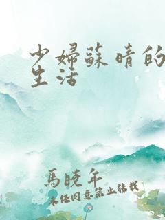 少妇苏晴的性荡生活