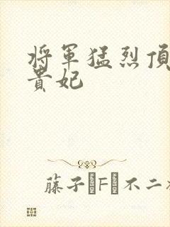 将军猛烈顶弄h贵妃