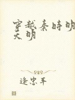 穿越秦时明月之天明