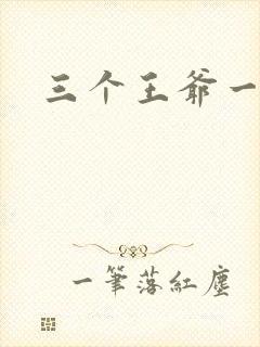 三个王爷一个妃