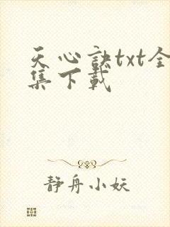 天心诀txt全集下载