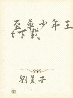 至尊少年王txt下载