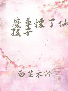 魔尊怀了仙尊的孩子