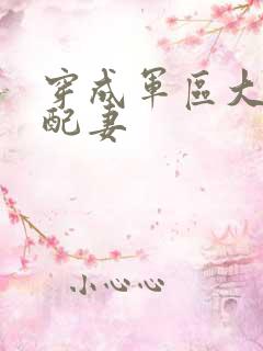 穿成军区大佬女配妻