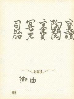 司冥寒陶宝六胞胎免费阅读笔趣阁