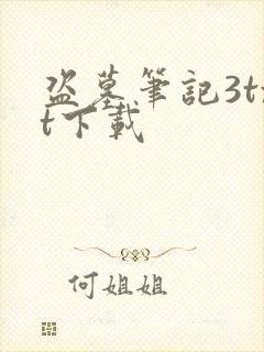 盗墓笔记3txt下载