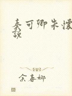 秦可卿朱怀镜小说