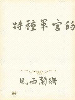 特种军官的宠妻