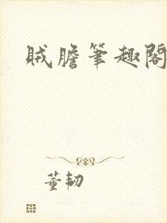 贼胆笔趣阁