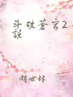 斗破苍穹2 小说