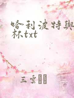 哈利波特与火焰杯txt