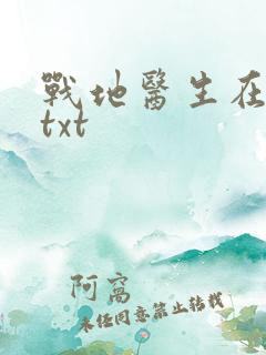 战地医生在都市txt