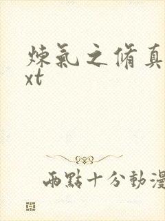 炼气之修真者txt