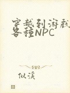 穿越到游戏里和各种NPC