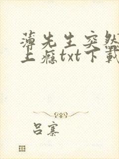 薄先生突然黏她上瘾txt下载