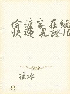 偷渡客在缅北送快递 见证100种逃亡