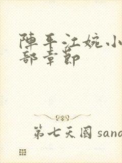 阵平江婉小说全部章节