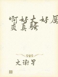 啊好大好厉害好爽真骚