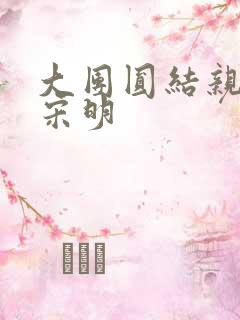 大团圆结亲情会宋明