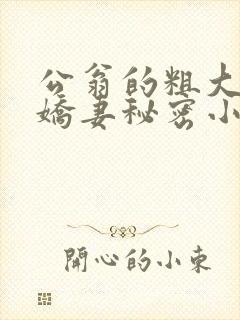 公翁的粗大放进娇妻秘密小说